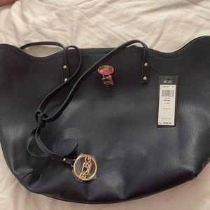 BCBG navy tote
